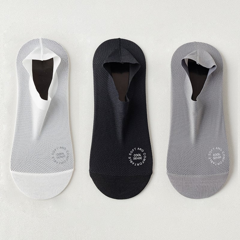 🔥 Last Day 50% OFF — Stop Wearing No-Show Socks That Slip, Rub & Smell With Breathable Grip Socks That Stay Invisible All Day